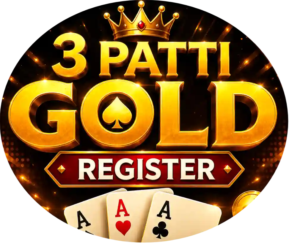 3 Patti Gold Register logo with gold text, poker cards, casino chips, and premium gaming design.
3 Patti Gold
3 Patti Gold Register
3 Patti Gold APK
3PattiGold Download
3PattiGold Login
3 Patti Gold Registration
TeenPatti Gold
Teen Patti Game
Teen Patti APK
3 Patti Gold Pakistan